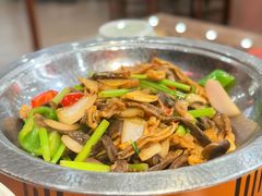 干锅鹿茸菌-陈记菜馆·非遗淮扬菜(东关街教场店)