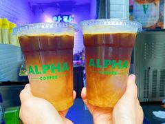 双人蜜柚美式冰-ALPHA COFFEE阿尔法咖啡(虹莘路店)