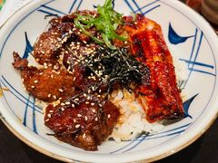 牛肉鳗鱼双拼饭-柚子(假日店)