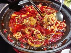 麻辣血旺牛蛙-蛙三泡椒牛蛙(万象城店)