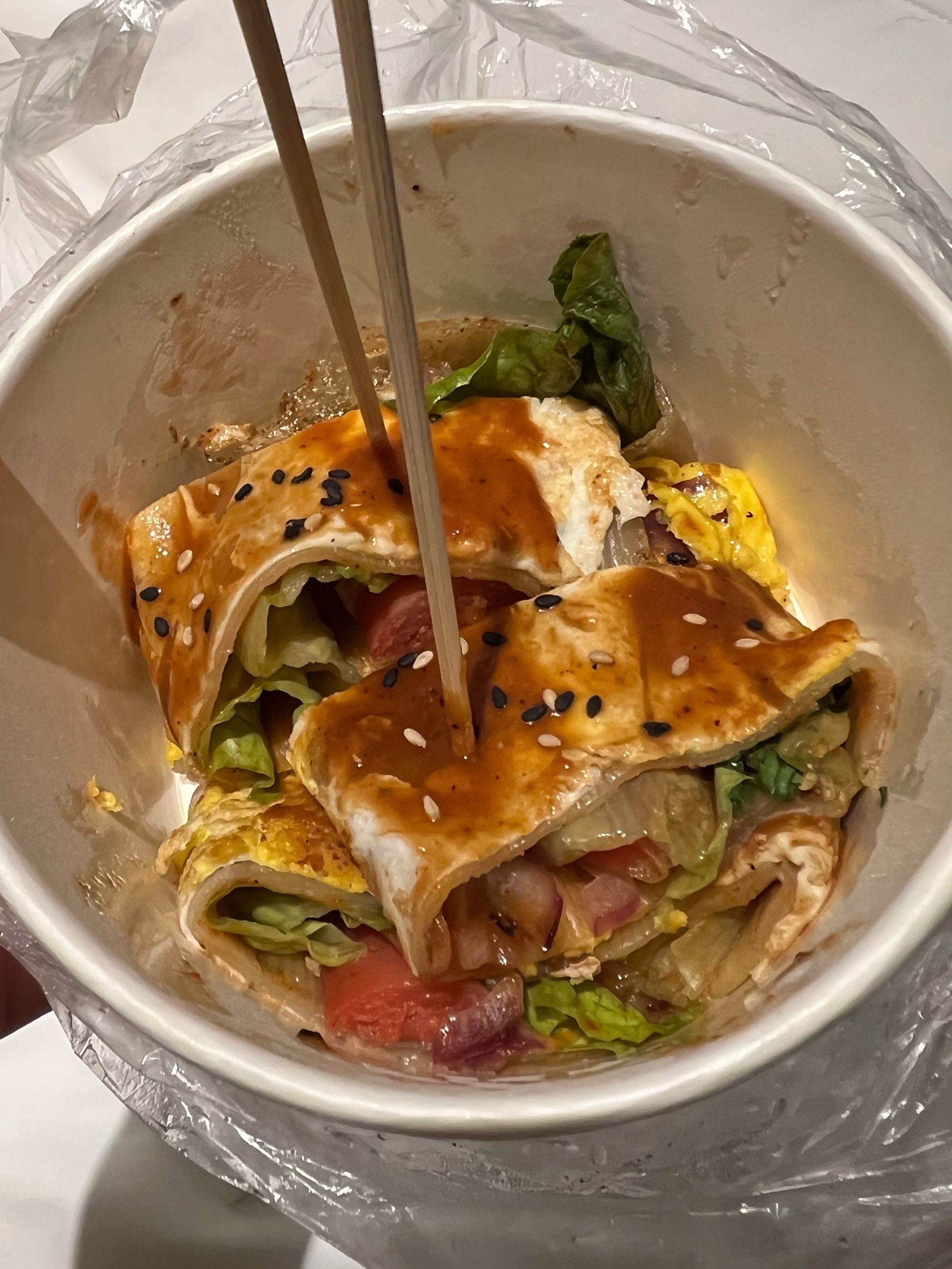 128元一份的烤冷面是啥样的……-百货之家