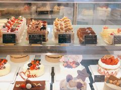 面包甜点陈列柜-Dough&Joe团憩(瑞虹天地月亮湾店)