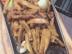 黑椒牛柳杏鲍菇-孙家外婆•长春地标美食新名片(吾悦广场店)