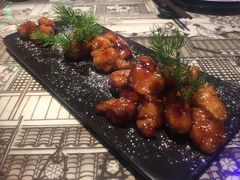 雪花糖醋里脊-绿茶餐厅(乐峰广场店)