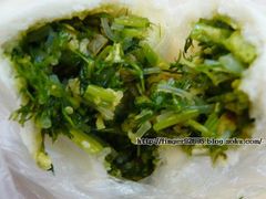 石头门坎素包---鸡蛋茴香-石头门坎