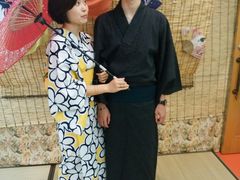 -东京都浅草樱花和服租赁店