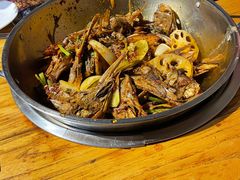 主打的干锅鸭头-安诚居干锅鸭头(八角店)