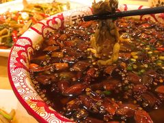 丝瓜烧呱呱-陈胖子特色菜.鲜货现炒(融景城店)