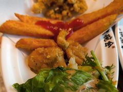 生煎菠菜煎饼-老碗会·陕西手工面(中心书城店)