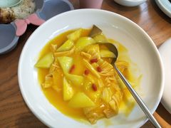 翡翠丝瓜焖鲜腐竹-宴南庭·闽味私房菜