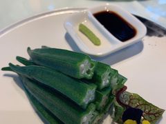 凉拌黄秋葵-申粤轩酒楼·三十年粤菜经典(丁香花园店)