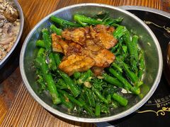 叉烧炒芥兰-农汤老店(顺联公园里店)
