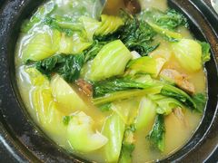 咸骨煲淋大芥菜-岭南海晏楼(滨江东总店)