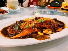 温式黄鱼烧年糕-柒园·三十年创意杭帮菜(龙湖滨江天街店)