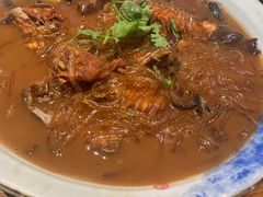 小笨鸡蘑菇粉-金勺缘东北菜馆(牡丹园店)