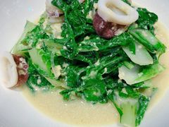 笔管鱼炒小白菜-必点海鲜·鲅鱼水饺(鞍山西道店)