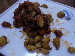 金蒜子牛肉粒-华勘酒楼中山门广宁路店
