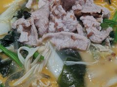 瘦肉片豆米鲜蔬锅-喜家德虾仁水饺(东海缤纷天地店)
