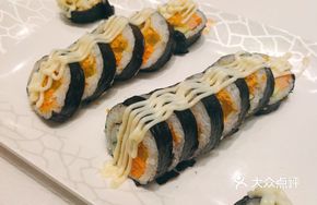 Egg Yolk Pork Powder Seaweed Rice Roll