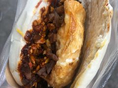 蛋菜夹馍-老马家马蓉蛋菜夹馍·腊牛肉夹馍(回民街店)