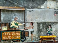 -槟城街头艺术街区