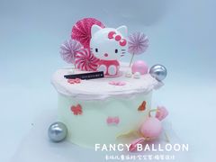 -卡比儿童蛋糕·心意定制·低脂零卡糖动物奶油FancyBALLOON(滨海店)
