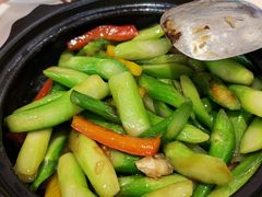 啫啫虾酱芥蓝-蔡澜点心·粤菜(月星环球港店)