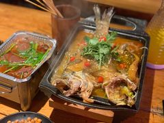 -路边摊小炉子烧烤