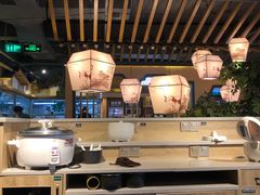 自助取餐区-绿草地·湘菜(喜盈门店)