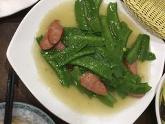 腊炒荷兰豆-六和孝顺素食餐厅(西湖道店)