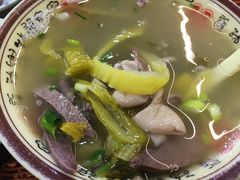标配酸菜猪杂辣汤饭-陈记汤饭(水巷口店)