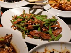 尖椒炒肉丝-老头儿油爆虾(星光一期店)