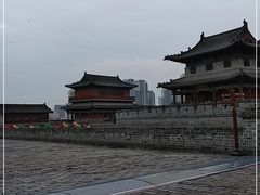 -城墙带状公园-大同古城墙广场停车场