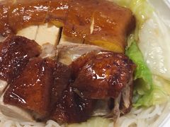明炉烧鸭拼油鸡米粉-大家乐(广州番禺祈福店)