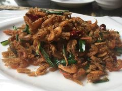 韭菜洱海虾-尽善百年古院餐厅(王家老宅店)