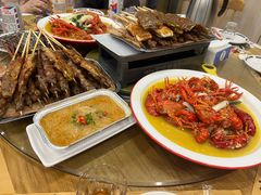 -東豫狼鲜货烧烤. 碳火烤鱼. 小龙虾(上海首店)