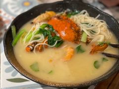膏蟹汤面-十面欢腾·海鲜面·台式Bistro(长乐路店)