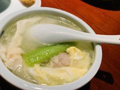丝瓜腐结毛圆汤-北平食府(马鞍山路店)