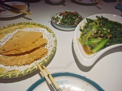 豆鼓鳞鱼油麦菜-荔粥记潮汕砂锅粥(太湖路店)