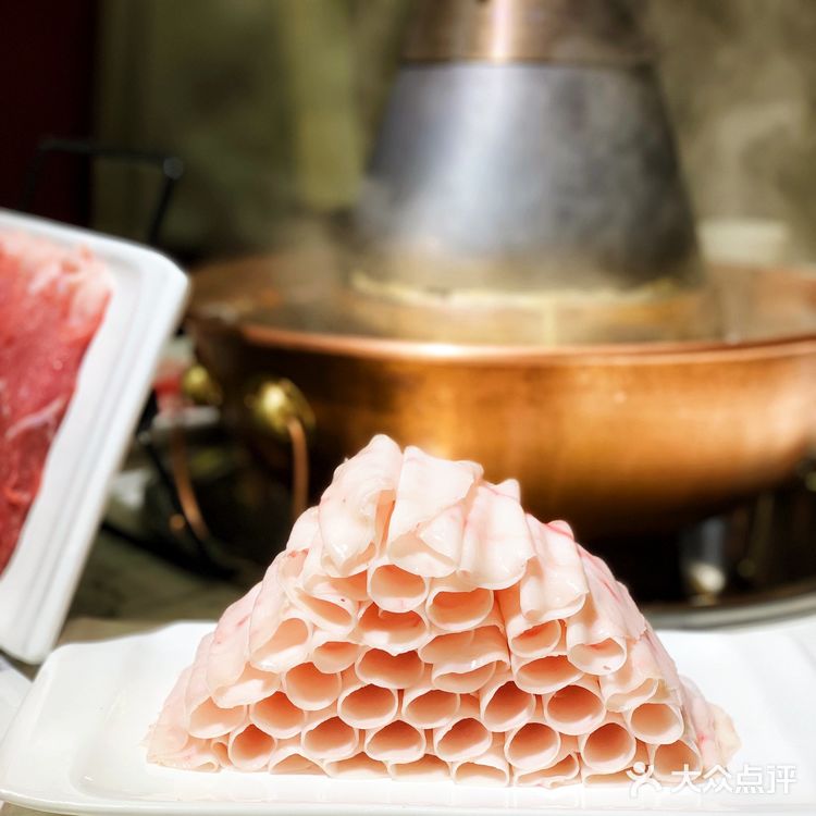 打卡超美味的铜锅涮肉!大口吃肉的幸福~