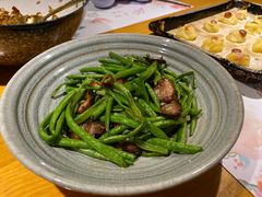 酱肉炒长豇豆-素描餐厅(灵隐天竺店)