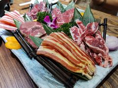 -明洞阿姨·韩式酱蟹烤肉·创意料理(三元桥店)