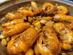 香拧焗罗氏虾-渔意楼·驰名沙田乳鸽(五羊旗舰店)