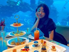 -海棠湾洲际-涛·海底餐厅·美人鱼·自助餐·海底隧道