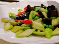 丝瓜炒毛豆-安徽大厦中餐厅