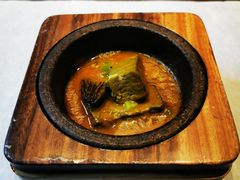 羊肚菌烧黑豆腐-无味舒食(思南公馆店)