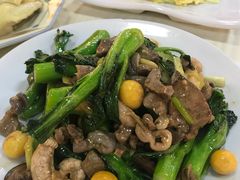 鸡杂炒菜心-华哥私厨-原醉琼楼