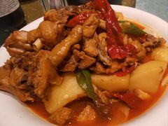 新疆大盘鸡-巴扎美食·新疆菜·西域歌舞表演餐厅(新疆大厦店)