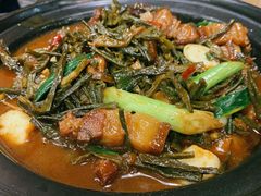 干豆角烧红烧肉-517烧烤·龙虾·海鲜大排档(万象都荟店)