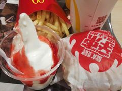 麦辣鸡腿堡鸡翅餐-麦当劳(沙河店)